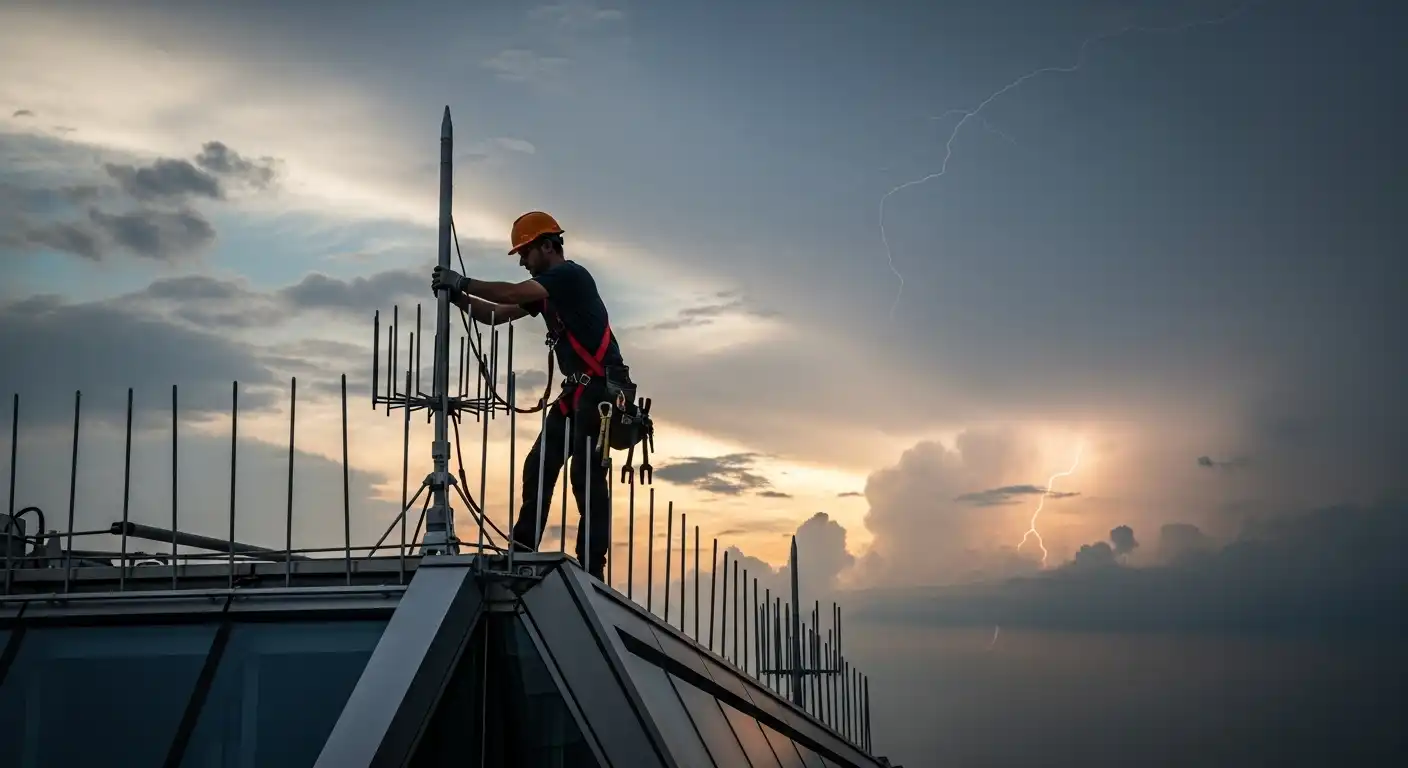 Sistema de Proteção contra Descargas Atmosféricas - Eletricista RJ